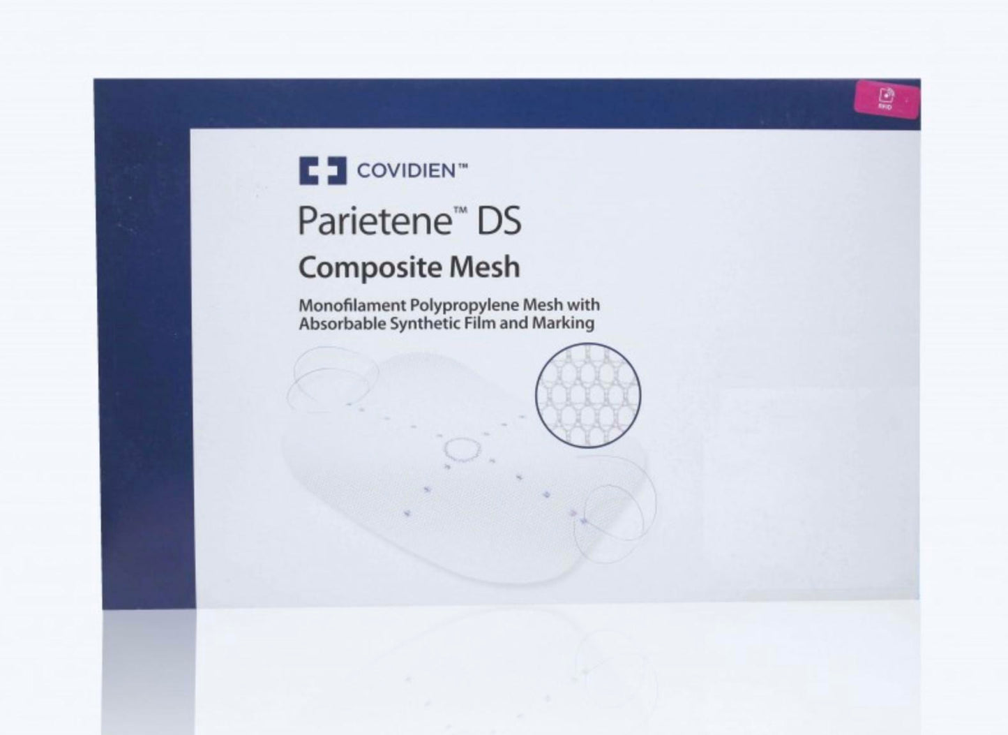 Covidien Parietene DS Composite Mesh Momofilament Polypropylene Mesh 20cmx15cm