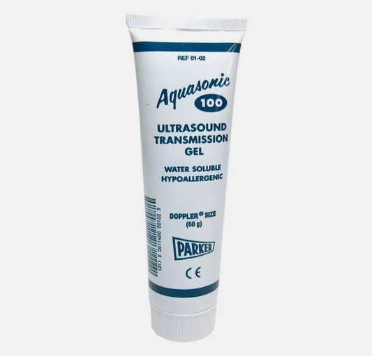 Aquasonic Ultrasound Gel Blue 2 oz. Tube REF 01-02 (12 per Box)